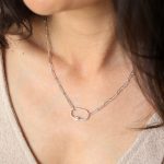 Paperclip Chain-silver