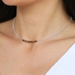 Tigers Eye - bar necklace