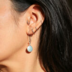 'Polkadot Pearl' - oorbellen